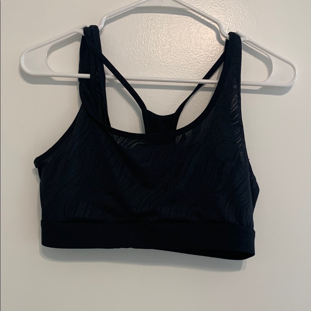 Fila Black Sports Bra Women’s Size M
